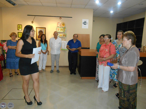 EXPOSICIÓN 40 AÑOS CON EL ARTE DE ROSA MONTES - MARTES 1 DE DICIEMBRE DE 2015